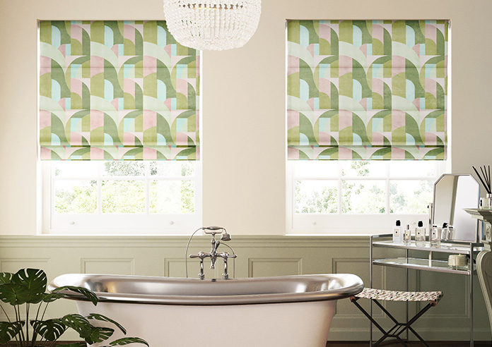 Varadero Velvet, Avocado - Twist&Fit Roman Blind - Image 3